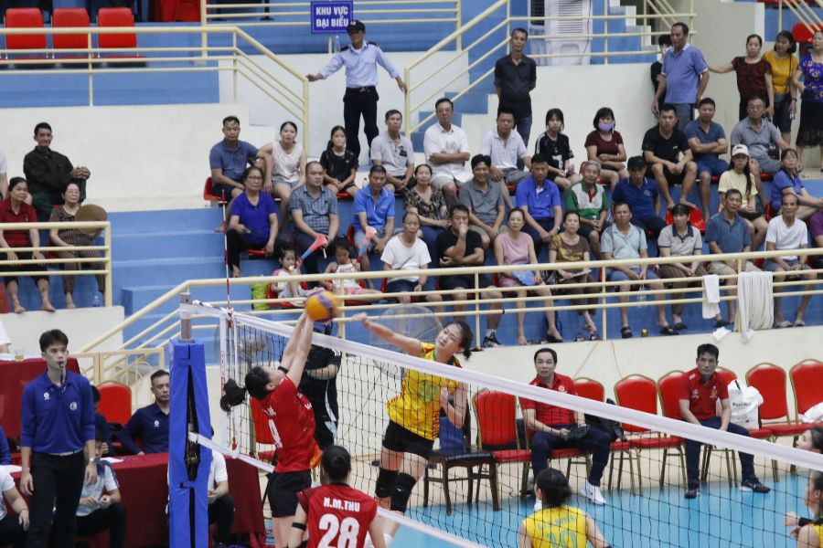 The two final matches of the 2025 National U23 Volleyball Tournament will take place today (July 24. Photo: BCTT