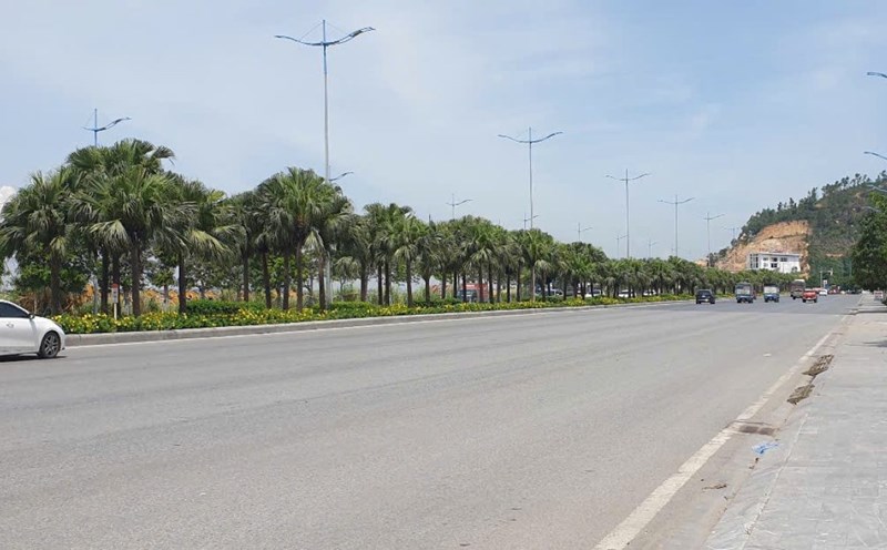 Quang Ninh will have a public park of 355,692.5m2 located right on a 10-lane road. Photo: Nguyen Hung
