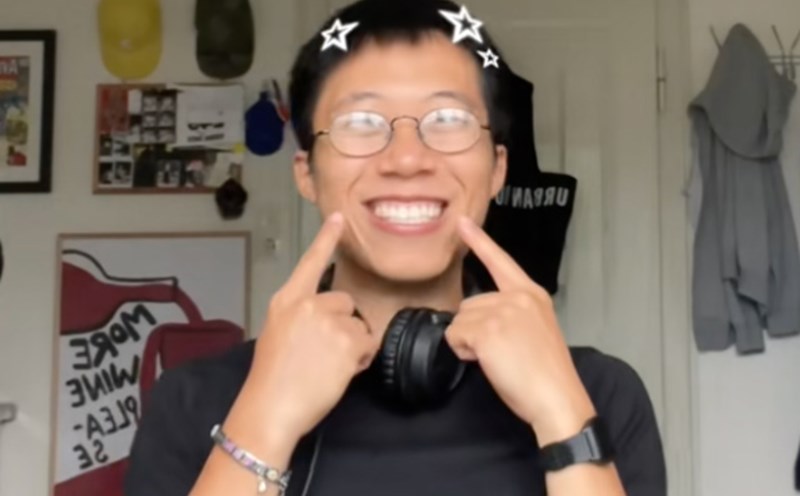 TikToker Pop had an accident in Germany. Photo: Taken from TikTok clip