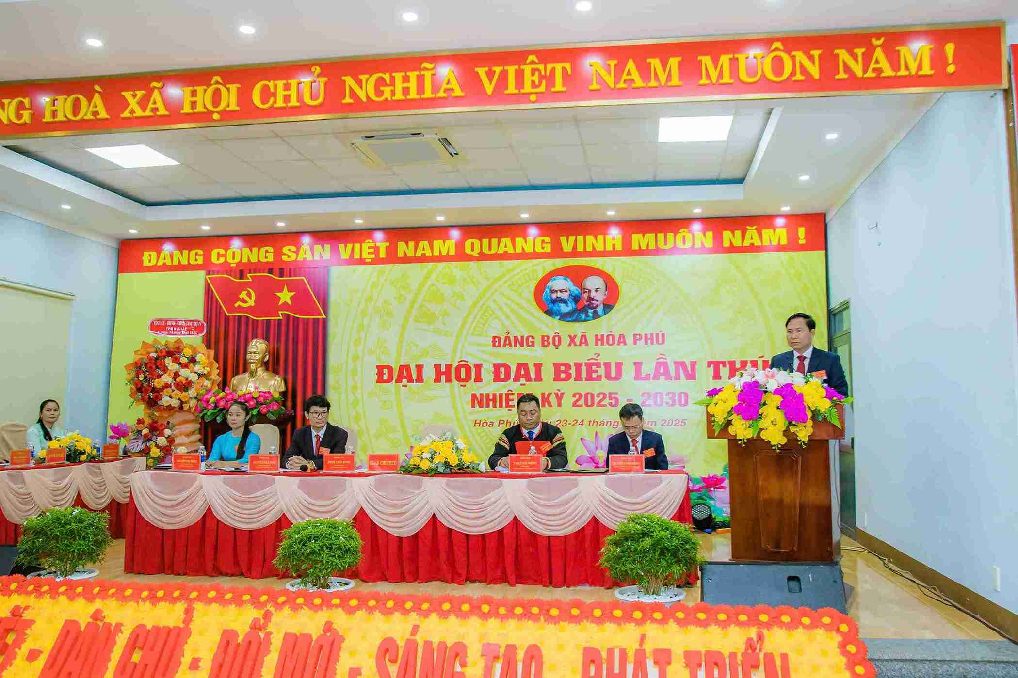 The Party Committee of Hoa Phu commune (Dak Lak province) aims to turn the locality into an industrial city in the coming years. Photo: Cong Nam
