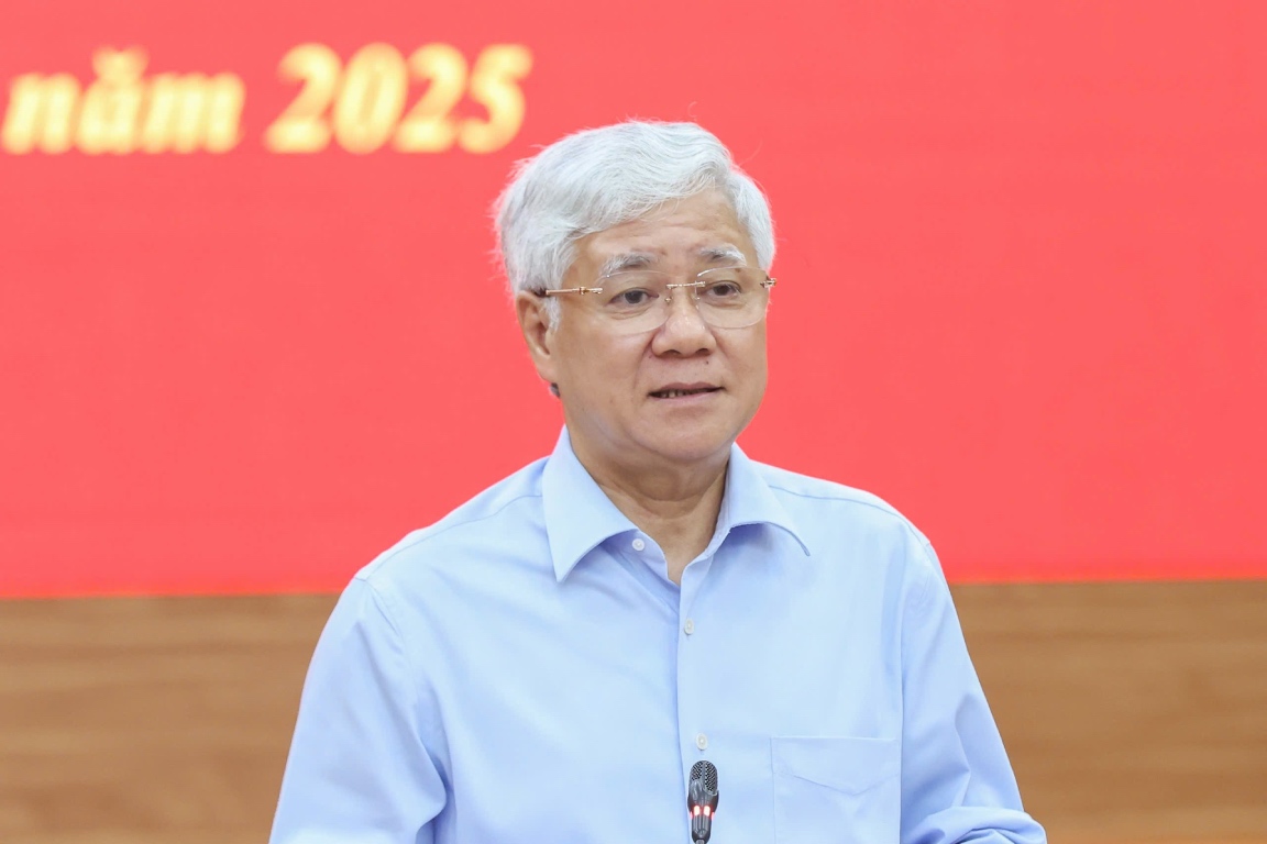 Sr. Do Van Chien - Miembro del Politburo, Secretario del Comite Central del Partido, Secretario del Comite del Partido del Frente de Patrices, organizaciones de masas centrales, Presidente del Comite Central del Frente de Paternas de Vietnam. Foto: Quang Vinh