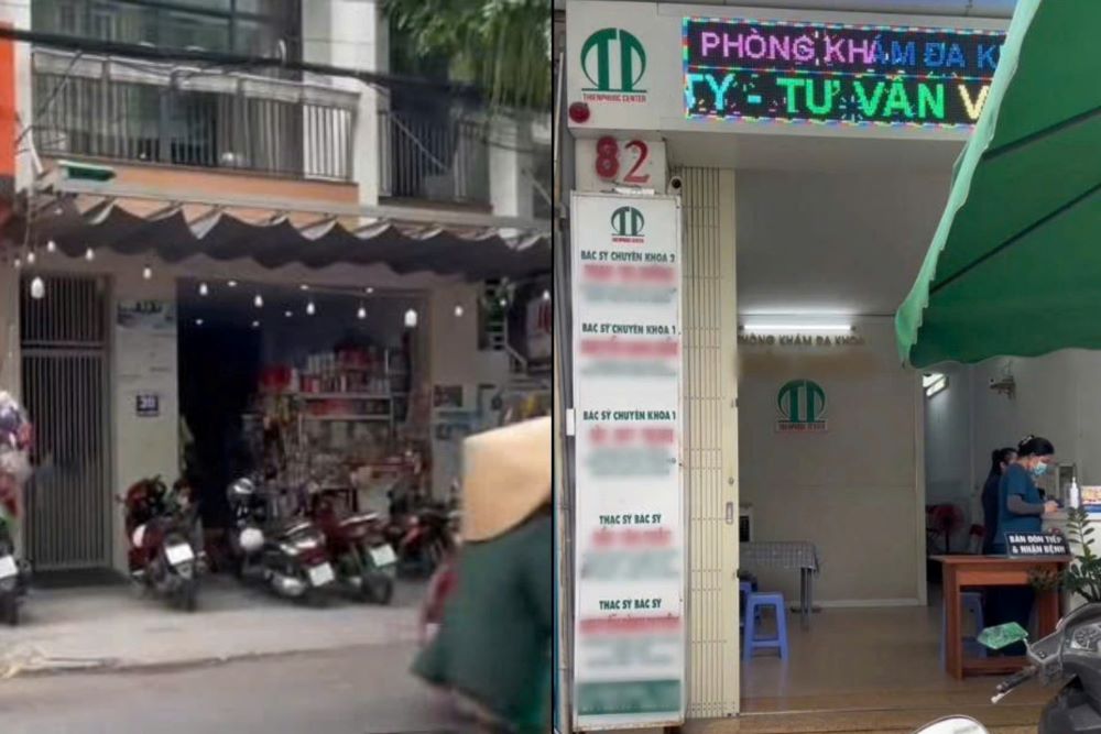 The Da Nang Department of Health sent an official dispatch to units after the incident in which people were instructed to go to grocery stores to pay for services during health check-ups. Photo: Provided by the people