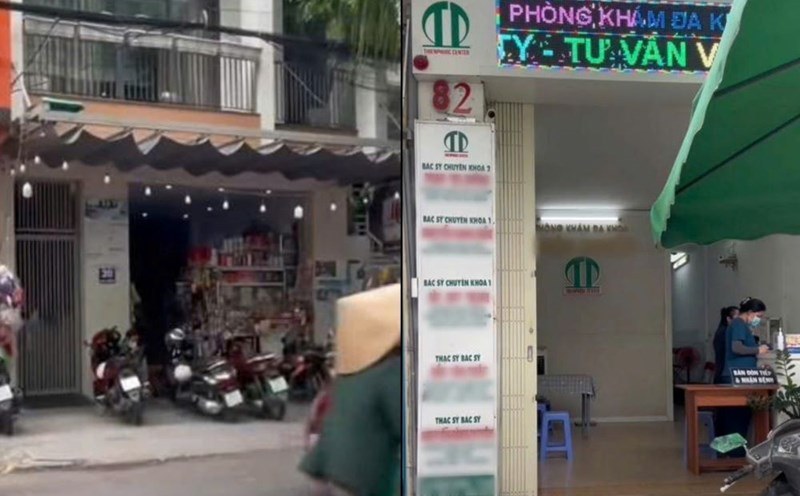 The Da Nang Department of Health sent an official dispatch to units after the incident in which people were instructed to go to grocery stores to pay for services during health check-ups. Photo: Provided by the people