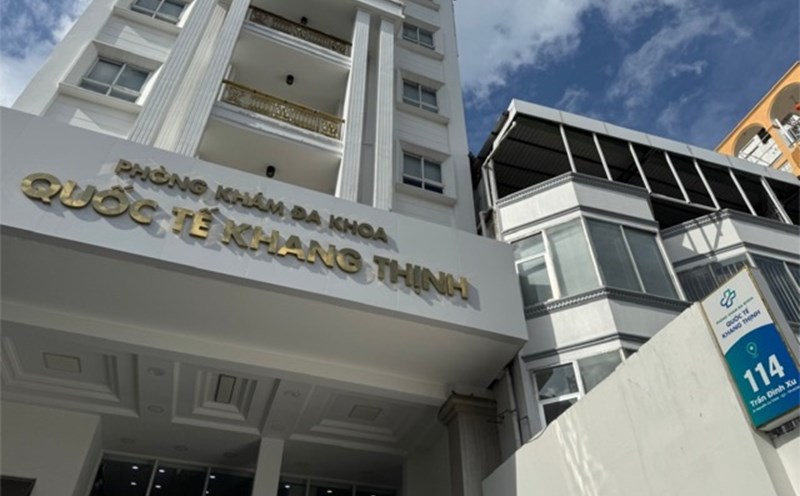 The clinic shows signs of "faking illness and extorting money" from Viet Khang Group Company Limited. Photo: Ho Chi Minh City Department of Health
