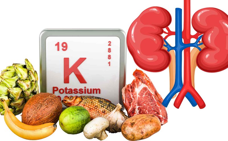 Potassium is good for the kidneys and blood pressure. Graphics: Ha May
