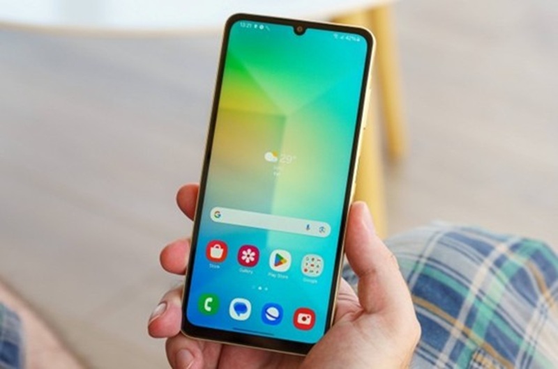 Nhung mau smartphone nhu Samsung Galaxy A06 5G dang gop phan keo mat bang gia dien thoai 5G xuong de tiep can hon.