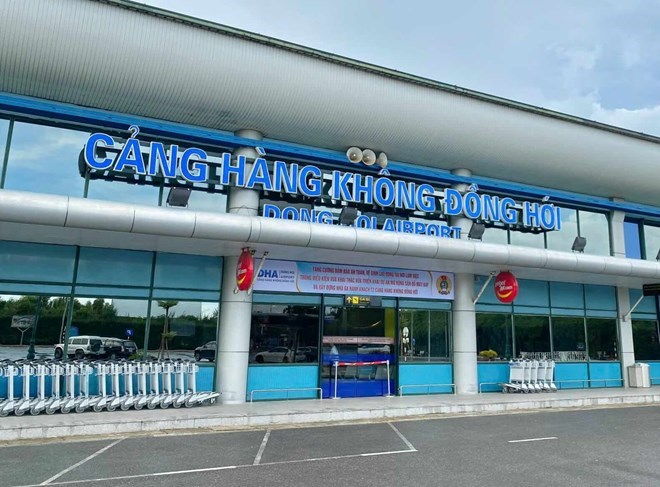 Dong Hoi Airport. Photo: Cong Sang