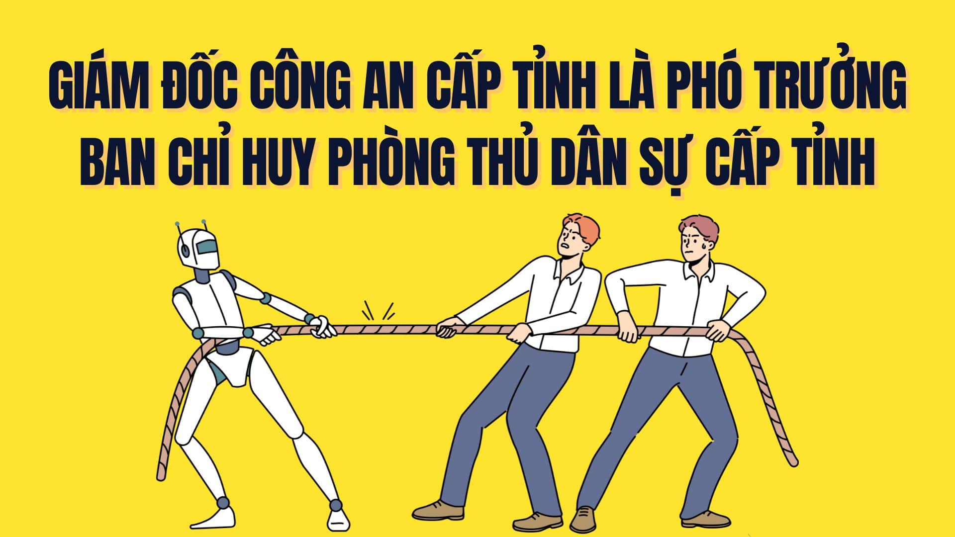 The position of Deputy Head of the Provincial Civil Defense Command will be taken up by the Director of the Provincial Police. Graphics: Tra My