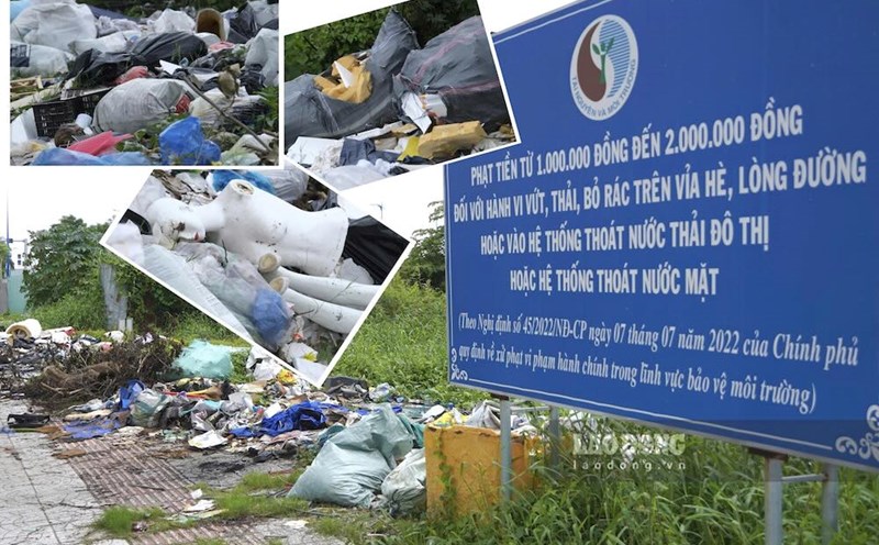 Flooded with waste in Can Tho, still hesitant and hesitant in handling