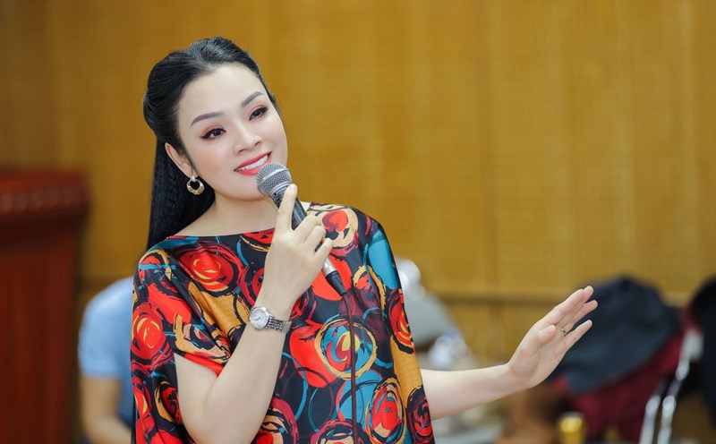 Meritorious Artist Tan Nhan. Photo: Character provided