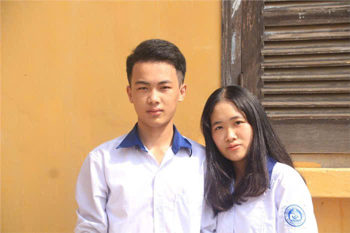 Duc Minh va Duc Sang tung la hoc sinh Truong THPT Chuyen Vinh Phuc (Phu Tho). Anh: Nhan vat cung cap