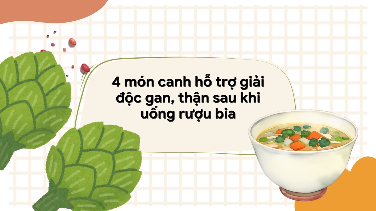 rib stewed artichoke soup helps detoxify the liver. Graphic photo: Huong Son