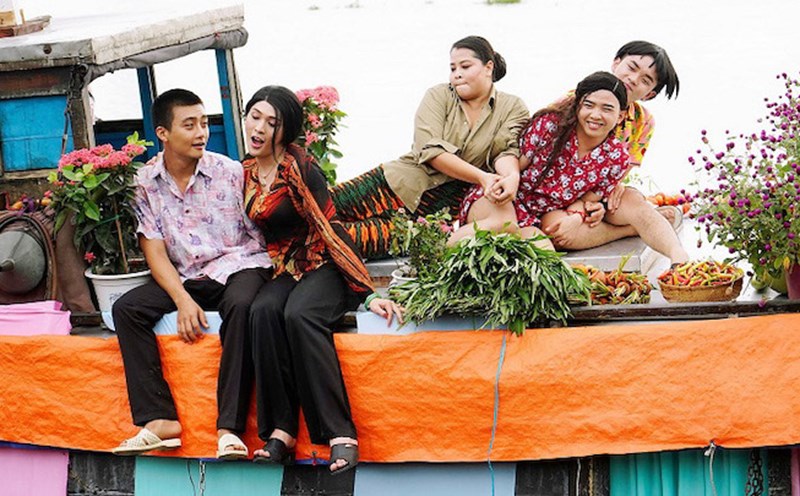 Scene: "Ghe beo get ai" - a 2023 online film by Vo Dang Khoa attracted a lot of viewers on YouTube. Photo: Producer