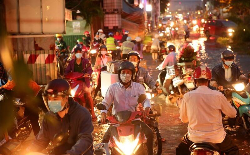 The Southern region will have rain in the afternoon and evening. Photo: Anh Tu