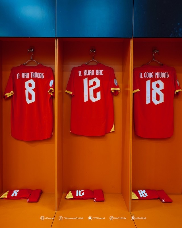 Phong thay do cua U23 Viet Nam. Anh: VFF
