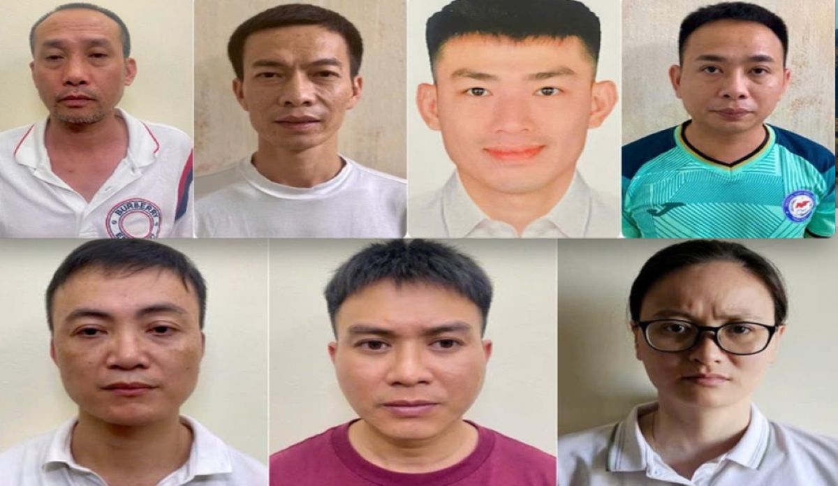 Đường dây tội phạm do Nguyễn Anh Tuấn (tức Tuấn “thần đèn“) cầm đầu bị triệt phá. Ảnh: Công an Thanh Hóa