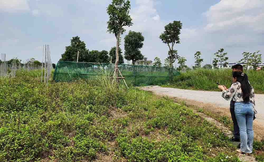 When the data is not synchronous, it is difficult to tax real estate transfers. Photo: Cao Nguyen.