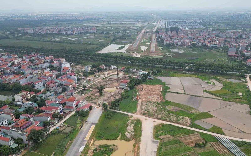 Ring Road 4 section through Tien Thang commune (Hanoi), July 2025. Photo: Song Huu