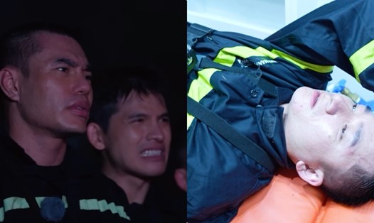 Các nghệ sĩ ở chương trình Chiến sĩ quả cảm. Ảnh: Nhà sản xuất.