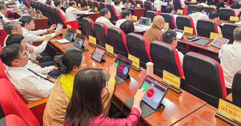 Resolution Hai Hai Phong City People's Council passed 16 resolutions at the first ...