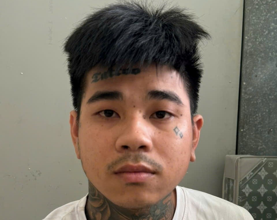 용의자 Pham Van Lam. 사진: 하이퐁시 경찰