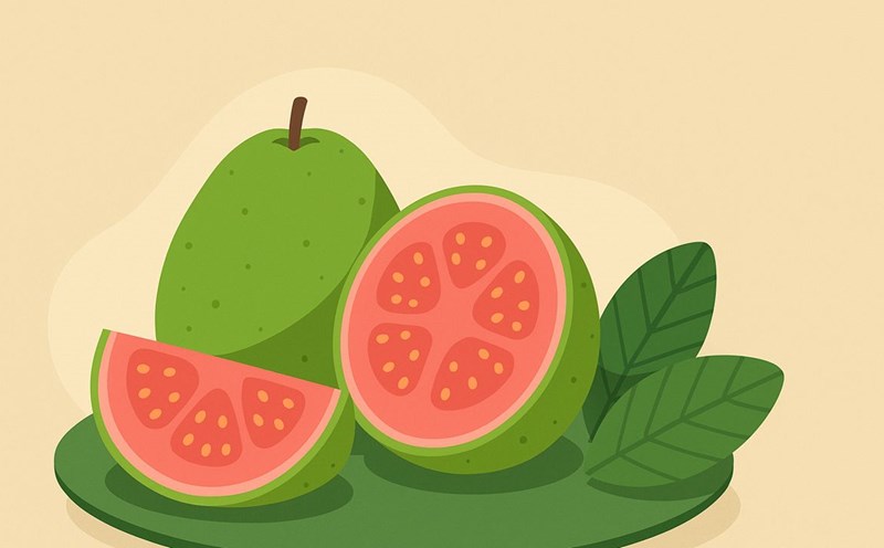 It is necessary to eat guava properly to avoid increasing blood sugar. Graphic photo: Thai Anh