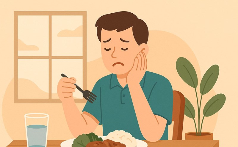 Some lunch habits cause uric acid to spike. Graphic photo: Thai Anh