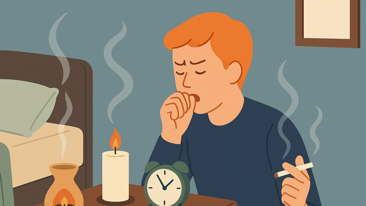 4 evening habits that damage the lungs. Graphic photo: Hoang Loc