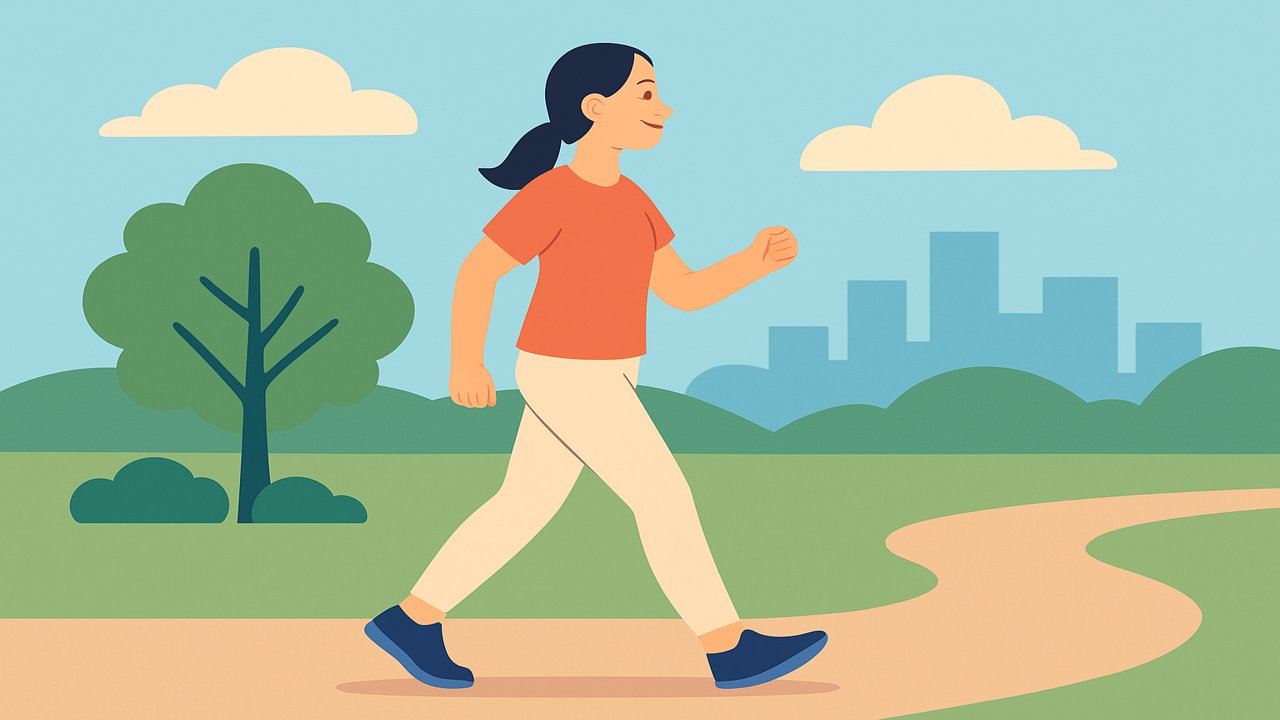 It is necessary to walk properly to control blood sugar. Graphic photo: Hoang Loc