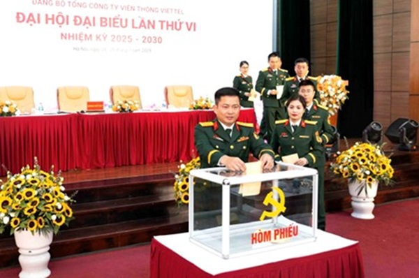 Dai hoi lam cong tac bau cu Ban chap hanh Dang bo moi va nhan su di du Dai hoi Dang bo Tap doan 