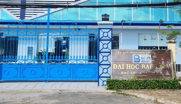 Bac Lieu University, Ca Mau Province is enrolling many new majors. Photo: Nhat Ho