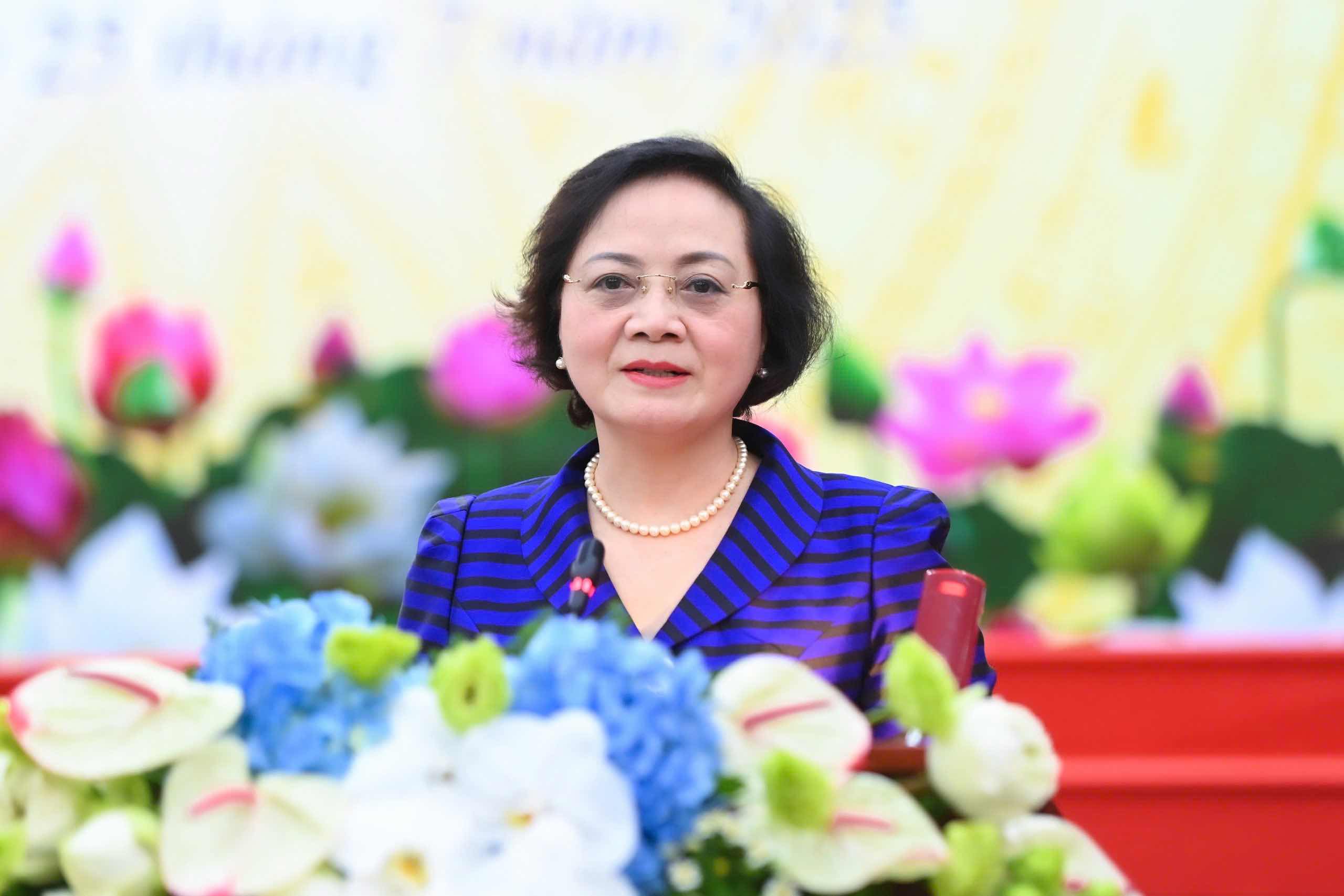 Bo truong Bo Noi vu Pham Thi Thanh Tra 