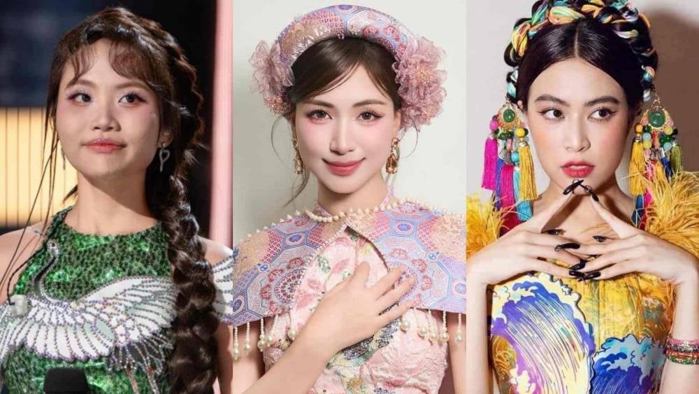 Phuong My Chi, Hoa Minzy, Hoang Thuy Linh. Foto: Sing Fabricante! Asia/personaje proporcionado