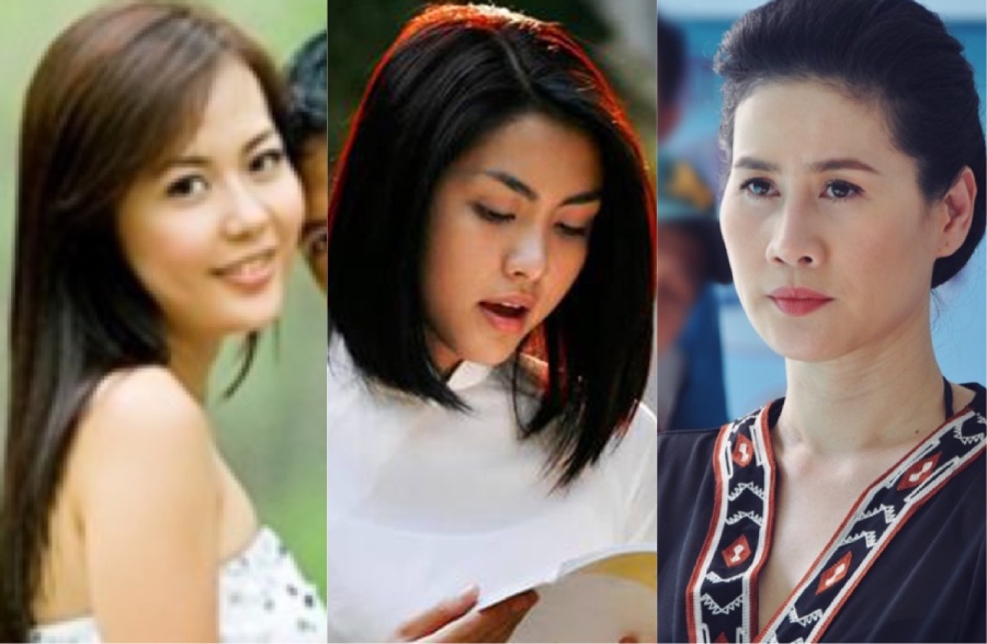 Bui Viet Ha, Tang Thanh Ha, Than Thuy Ha have maintained a close friendship since they were in showbiz until now. Currently, Tang Thanh Ha focuses on the business of Mr. Johnathan Hanh Nguyen's family. Photo: Cut from the video of " ugly Girl", "Suddenly Want to cry", "Khen Mai Huong"
