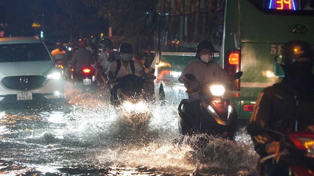 La region du Sud connaîtra de fortes pluies dans les prochains jours. Photo : Nguyen Chan