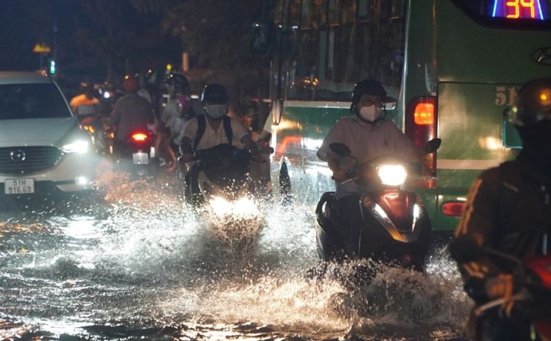 The Southern region will have heavy rain in the coming days. Photo: Nguyen Chan