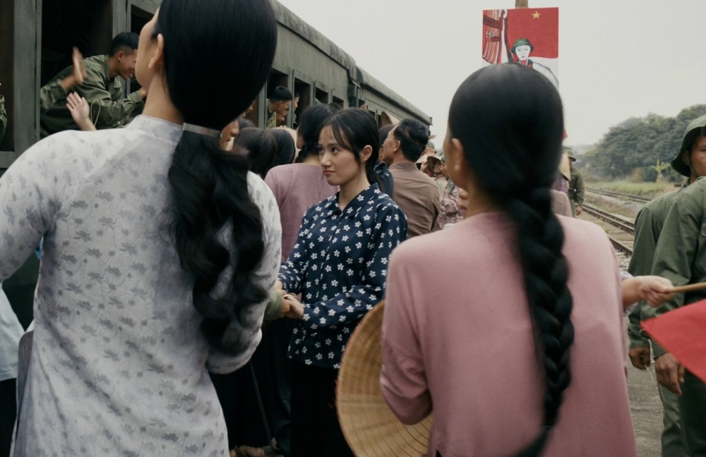 Canh quay co mat TikToker Dao Le Phuong Hoa. Anh: Nha san xuat