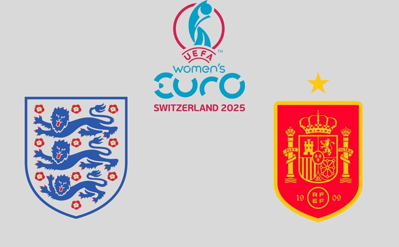 England faced Spain in the 2025 EURO women's final. Graphics: Van An