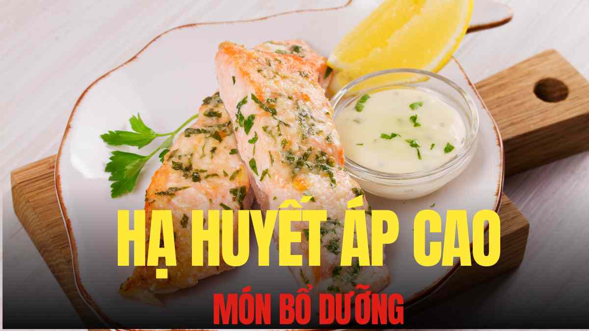 Dinner combined with three dishes helps lower high blood pressure. Graphics: Tra My