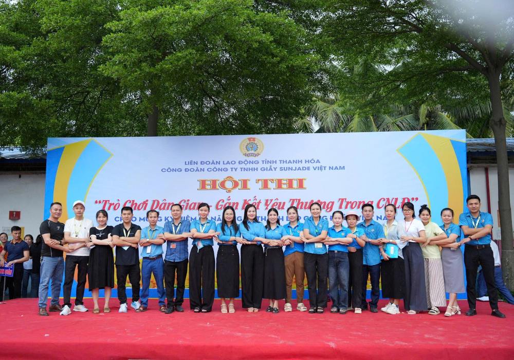 Cac doi tham gia hoi thi. Anh: Thu Thao