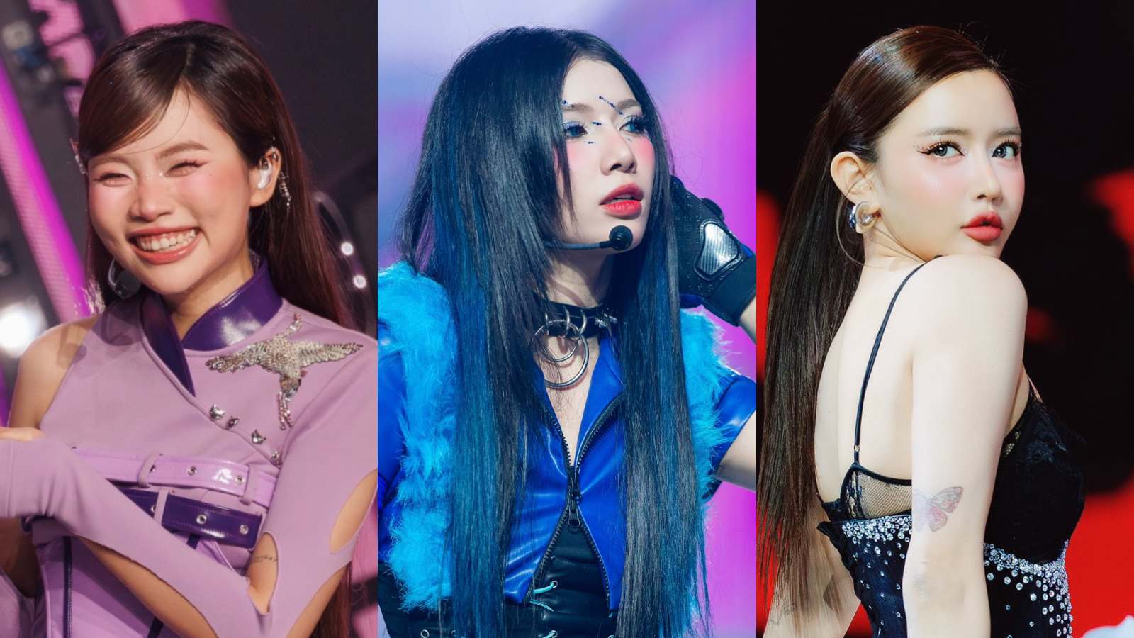 Phuong My Chi, Ly Han, Bich Phuong. Photo: Producer Em xinh say hi