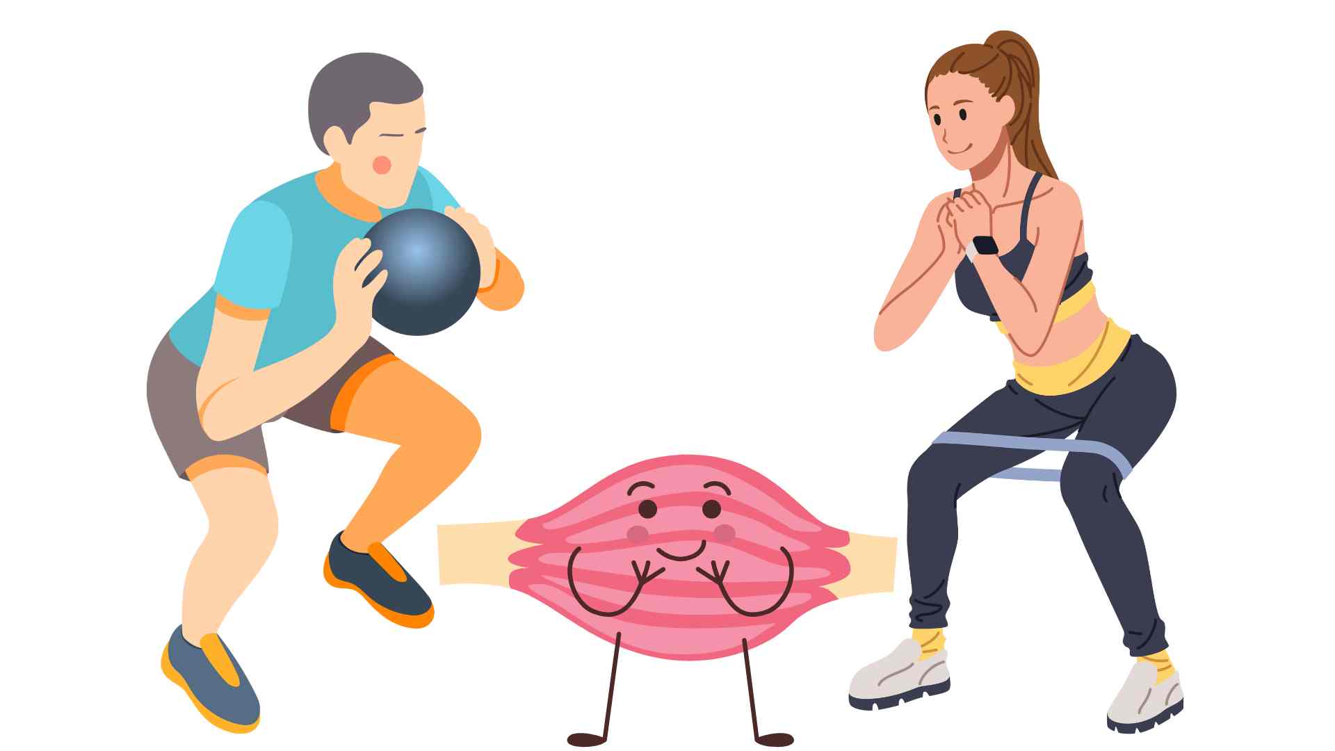 Not doing squats properly will affect the muscles. Graphics: Ha May