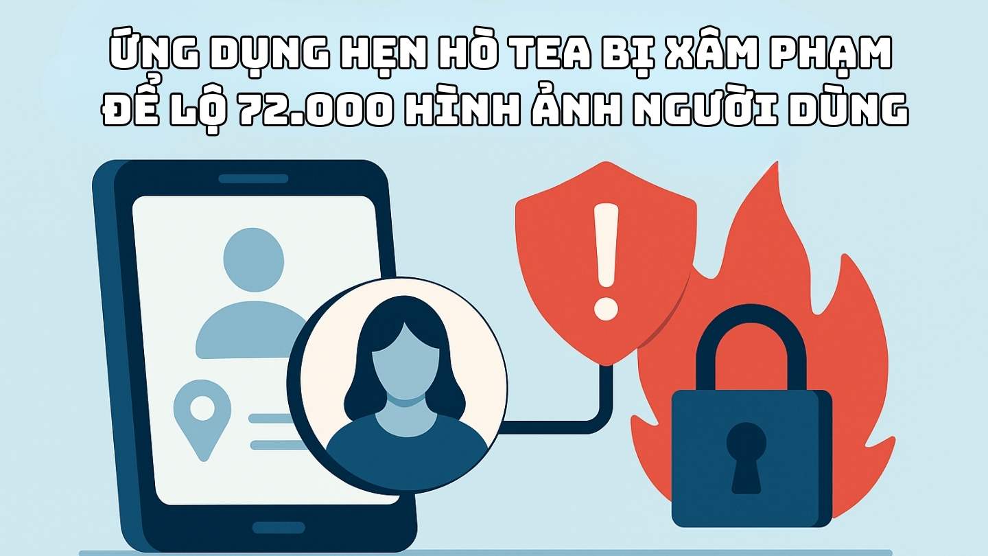Ung dung hen ho Tea bi xam pham, de lo 72.000 hinh anh nguoi dung. Do hoa: Hao Thien