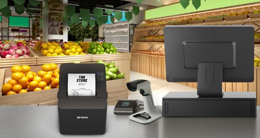 Epson launches TM-T82IV printer, the optimal solution for retail and catering business models. Photo: Minh Thi