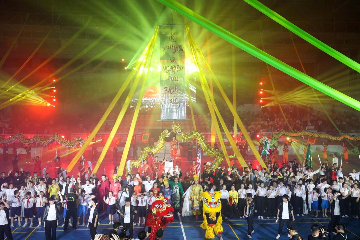 第7回ホーチミン市伝統武術国際大会と第18回ホーチミン市伝統武術大会には、ベトナム武術を称えるための多くの有意義な活動があります。写真:ナム・チュン