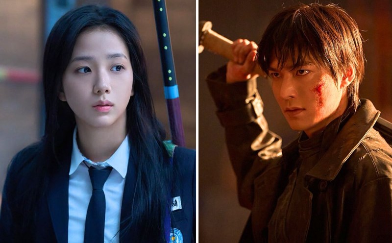 Blackpink's Jisoo and Lee Min Ho in the movie "All Readers". Photo: Lotte Entertainment