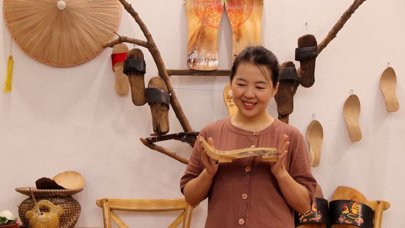 Unique space for ke ke ke, recreating the Northern countryside in the heart of the capital. Photo: Nguyen Linh