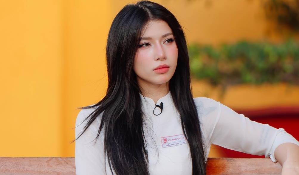 Singer Ly Han. Photo: Producer Em xinh say hi