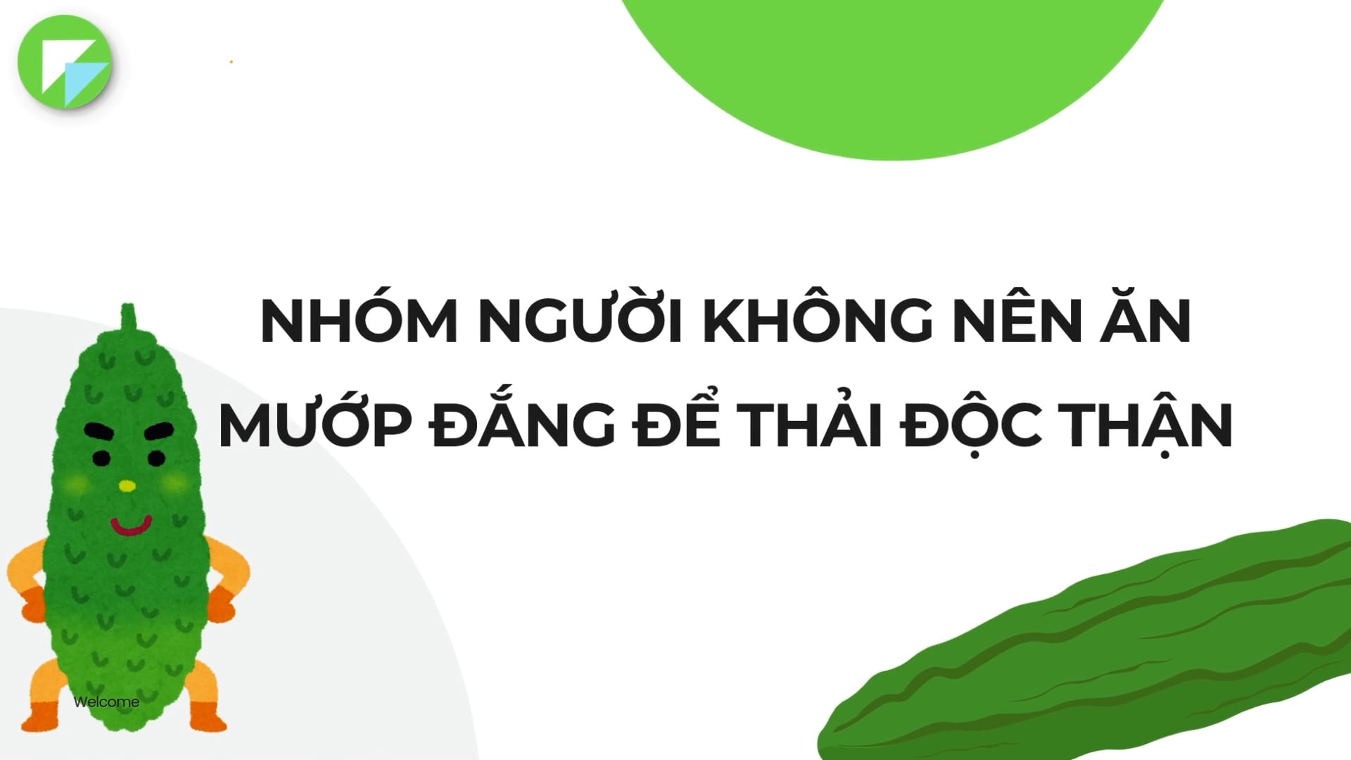 Group of people who should not eat bitter melon to detoxify the kidneys