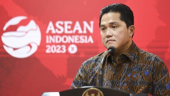 인도네시아 축구 협회 회장 - 에릭 토히르. 사진: PSSI